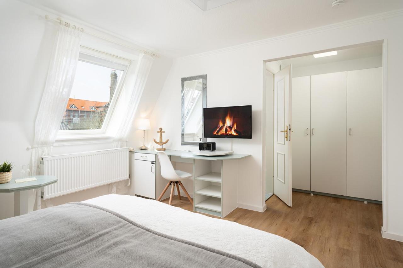 Hotel Haus Am Park บอร์คุม ภายนอก รูปภาพ
